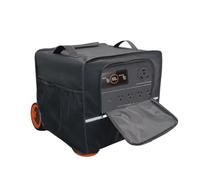 KiraKira Housse de voyage compatible avec EcoFlow Solar 2000 Plus 400 W, pour Explorer Kit 4000 Plus, 3000 pour Pro, étanche, 600D Oxford avec poches