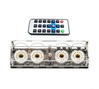 KiraKira Kit horloge tube rétro Nixie QS30-1 avec télécommande rétro-éclairage LED