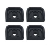KiraKira Lot de 4 coussinets d'amortissement de vibrations pour climatiseur robuste, antidérapants pour extérieur - Réduction du bruit, base de support stable pour systèmes AC mini divisés et centraux