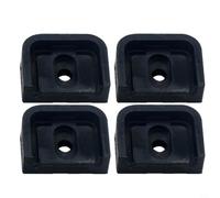 KiraKira Lot de 4 coussinets d'amortissement de vibrations pour climatiseur robuste, antidérapants pour extérieur - Réduction du bruit, base de support stable pour systèmes AC mini divisés et centraux