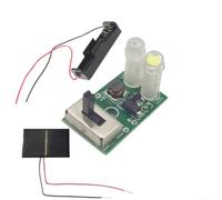 KiraKira Panneau conducteur de lumière solaire 1,2 V, panneaux de 2 V, module de contrôle LED blanc et coloré, lampes de pot en verre, petite taille 25 x 15 mm