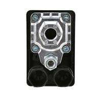 KiraKira Pressostat à trou unique rouge 20 A 6-8 kg 90-120 PSI compresseur d'air en alliage d'acier
