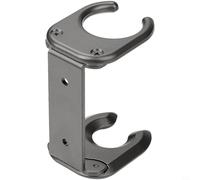 KiraKira Support mural pour sèche-cheveux HD18 HD17 HD16 HD15 HD08, pour rangement compact en métal avec deux options d'installation, bleu (gris)