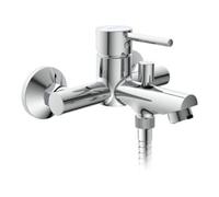 Robinet de baignoire SCHÜTTE LAURANA, mitigeur de baignoire, robinet de bain, robinet de baignoire en chrome