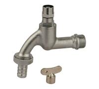 KIRCHHOFF KIRCHHOFF MS Robinet de sortie hrome, 1/2"AG x 3/4"AG x 1/2"T Quantité:1