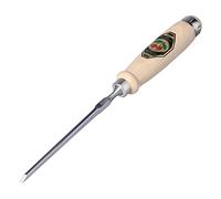 Kirschen Ciseau à bois 1001004 – 4 mm, 2 viroles acier, manche hêtre blanc