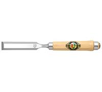 Kirschen 1002045 Ciseaux à bois avec manche en Charme octogonal Beige/Argent, 45 mm