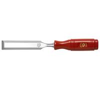 Kirschen 1003028 Ciseaux à bois avec manche en Plastique, Rouge/Argent, 28 mm