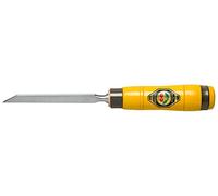 Kirschen 1305003 Bédane avec manche lourd rond en Charme, Jaune/Argent, 3 mm