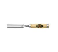 Kirschen Gouge largeur de lame 30 mm – 2 viroles acier – Manche en hêtre blanc