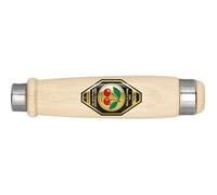 Kirschen 1901130 Manche en Bois de charme, Beige/Argent, 130 mm