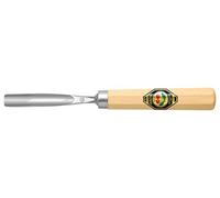 Kirschen 3219010 Ciseaux de Sculpteurs avec Manche Coupe 10 courbé 10mm, Beige/Argent