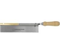 Kirschen Scie à affleurer 4152250 250 mm pour ébénistes Argent/Laiton/Beige