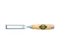 KIRSCHEN Burin Kirschen 4 mm avec 2 viroles acier manche en hêtre blanc Quantité:1
