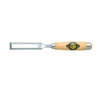 KIRSCHEN Burin Kirschen 8 mm avec 2 viroles acier manche en hêtre blanc Quantité:1