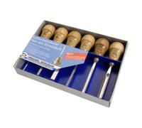 KIRSCHEN Coffret de 6 burins Kirschen avec manche en poire 6 - pcs. en coffret self-service Quantité:1
