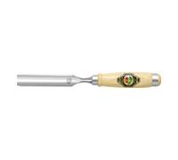 KIRSCHEN Gouge l. de coupoir 16 mm avec 2 viroles acier manche en hêtre blanc Quantité:1