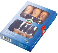 Kirschen Kerbschnitzbeitel-Satz 6-teilig Spezial-Werkzeugstahl Handgeschmiedet