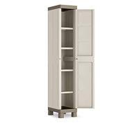 KIS EXCELLENCE Armoire haute 1 porte 45x33x182cm beige