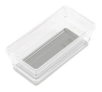 Kis 6075200 0516 02 Sistemo Boîte de Rangement Plastique Transparent/Gris 7,5 x 15 x 5 cm