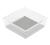 KIS SISTEMO 6 Organizer pour tiroir 15 x 15 x 5 cm transparent/gris 10015-A94