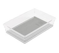Kis 6075700 0516 02 Sistemo Boîte de Rangement Plastique Transparent/Gris 15 x 22,5 x 5 cm