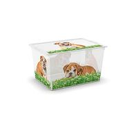 KIS 8418000 C-Box Style XL Corps, Couvercle avec Film décoratif avec Roues 55 x 38,5 x 30,5