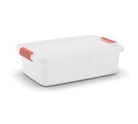 Kis malle multifonctions k latch box m - 28 l - blanc naturel