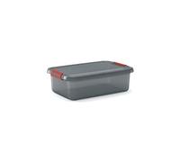 KIS 237489 Boîte de rangement K Latch empilable (l x H x P) 590 x 180 x 390 mm gris fumé, translucide 1 pc(s)