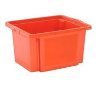Kis 8638000 0553 02 H Box Boîte de Rangement Plastique Orange 23 L