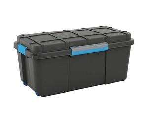 KIS Boîte de Rangement de Scuba, Noir / Bleu, L
