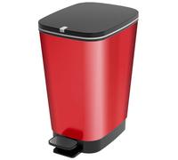 KIS CHIC BIN M 25L Poubelle a pédale 26,5 x 40,5 x 45 cm rouge
