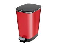 KIS CHIC BIN M 25L Poubelle a pédale 26,5 x 40,5 x 45 cm rouge