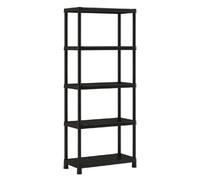 KIS Étagère de rangement Plus 80/5 - Noir