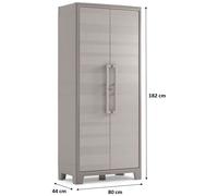 KIS GULLIVER MULTISPACE Armoire de rangement 80x44x182cm beige