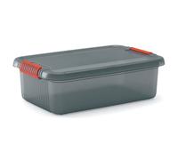 KIS | MALLE MULTIFONCTIONS K LATCH BOX M, Rangement, Fumé, 59 x 39 x 18 cm