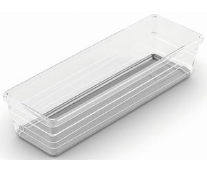 KIS SISTEMO 3 Organizer pour tiroir 22,5 x 7,5 x 5 cm transparent/gris 10012-A94