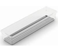 KIS SISTEMO 4 Organizer pour tiroir 30 x 7,5 x 5 cm transparent/gris 10013-A94