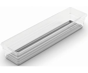 KIS SISTEMO 4 Organizer pour tiroir 30 x 7,5 x 5 cm transparent/gris 10013-A94