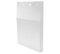 Kisangel 2pièces Organisateur Mural Suspendu pour Dossiers et Magazines Grand Rangement Léger pour Bureau et Maison Boîte de Stockage Documents Pratique
