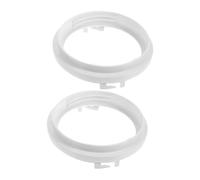 Kisangel 2pièces Raccord de Tuyau pour Évacuation de Climatiseur Mobile Adaptateur pour Tuyau de Climatiseur Blanc