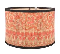 Kisangel Abat-jour Suspendre en Bambou Tissé, Abat-jour Décoratifs Khaki, Fer et Bambou, pour Culot E27, Décoration Intérieure pour Maison et Présent de Pendaison de Crémaillère