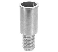 Kisangel Adaptateur de Manche à Balai Fileté 20,4mm en Alliage D'aluminium Conception Polyvalente, Installation Facile pour Balais Métalliques et Services de Nettoyage Domestique