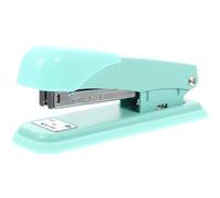 Kisangel Agrafeuse Métallique pour Bureau et École Manuelle Verte Multi-usages Prise en Main Confortable Agrafeuse Professionnelle Robuste et Pratique