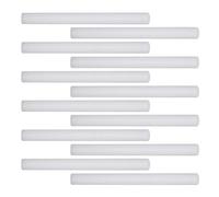 Kisangel Bâtonnets en Mousse pour canapé, 12 pcs, Blanc, tiges de Remplissage, Gap Filling, Elastic Support Rods, pour Housse de Meuble à Rabat et Protection canapé
