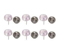 Kisangel Broche Femme 6pcs Boutons Invisibles pour Châles de Mode, Décorations Solides pour Vêtements, Accessoires Élégants Adaptés aux Robes et Vie Quotidienne