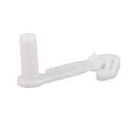 Kisangel Butée de Porte Droite en Plastique pour Réfrigérateur - Crochet Robuste de Réparation, Accessoire Solide Compatible Congélateur et Mini-frigo, Entretien et Remplacement Porte