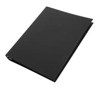 Kisangel Classeur À 4 Anneaux A4 Pour Cahiers Format Standard Avec Reliure À Anneaux Sans Noyau Pour Salle De t Usage Administratif Noir