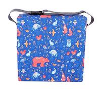 Kisangel Coussin Rehausseur Détachable pour Chaise Garçon et Filles en Polyester et Éponge Double Sangles, Portable pour Jouer ou Dessiner