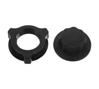 Kisangel Écrou de Fixation pour Grille et Pale de Ventilateur en Plastique Noir, Lot de 2 Pièces avec Résistance à l’Usure, Adapté aux Ventilateurs de Table et sur Pied pour Usage Estival
